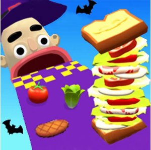 Halloween Sandwich Rush Online Arcade Game