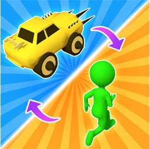 Shape Change Transform Race Online Arcade Game
