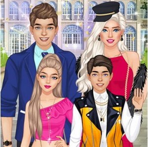 Superstar Family Dress Up Online Dress Up Game
