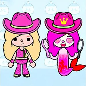 Mermaid Princess Avatar Castle: Decoration Game - Word Game