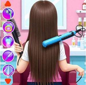 Different Fashion Hairstyle: Hair Salon Game