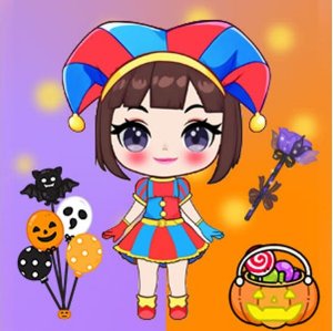 Princess Pomni Cosplay ASMR Dress Up Game
