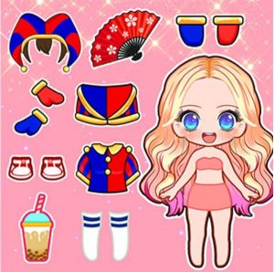 Chibi Doll Dress Up DIY Online Dress-Up Game