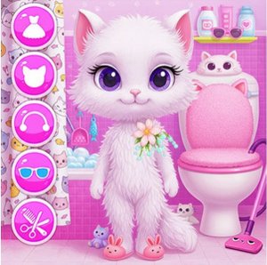 Kitty Kate Caring Game Online Dress Up Game