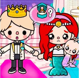 Mermaid Wedding World Online Story Game