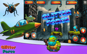 Glitter Force Aerial Adventure Online Arcade Game