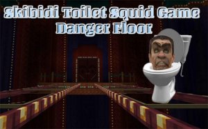 Skibidi Toilet Squid Game Danger Floor Challenge Puzzle Game Online