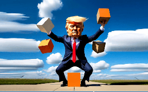 Trump Wobble Walk Challenge - Funny Ragdoll Online Game
