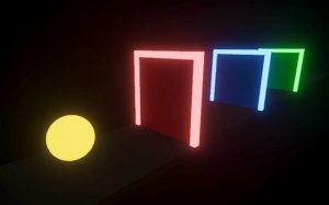 Color Rush: One Button Ball Game Online Arcade Game