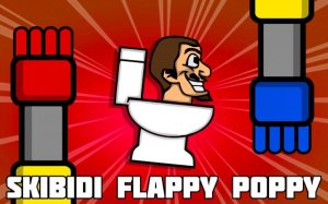 Skibidi Flappy Poppy Online Arcade Game