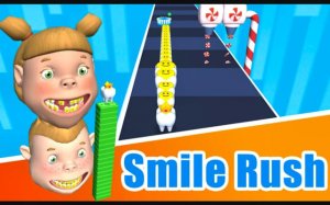 Smile Rush: Tooth Protector Parkour Online Arcade Game