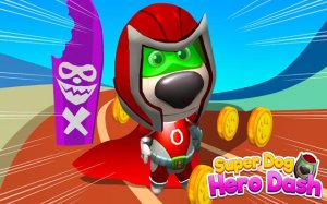 Super Dog Hero Dash: Endless Runner Arcade Game