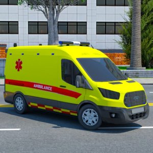 Emergency Ambulance Driving Simulator Game - Driving Game