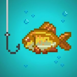 Pixel Fishing Online Arcade Game