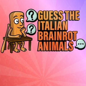 Guess the Italian Brainrot Animals Online Puzzle Game
