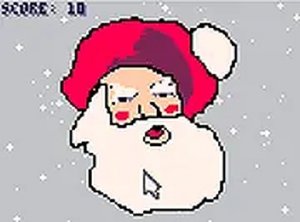 Holiday Face Decoration Game