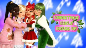 Christmas Girls Dress Up Online Dress-Up Game